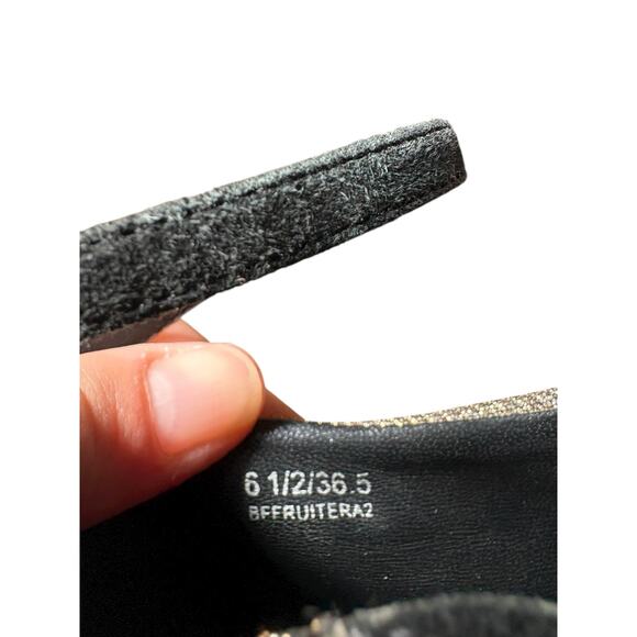 Brian Atwood Fruitera Iridescent Glitter Ankle Strap Stiletto Booties - 6.5 - Picture 11 of 14